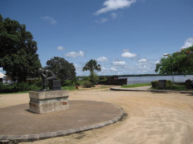 Monument aux bagnards à Saint-Laurent-du-Maroni
