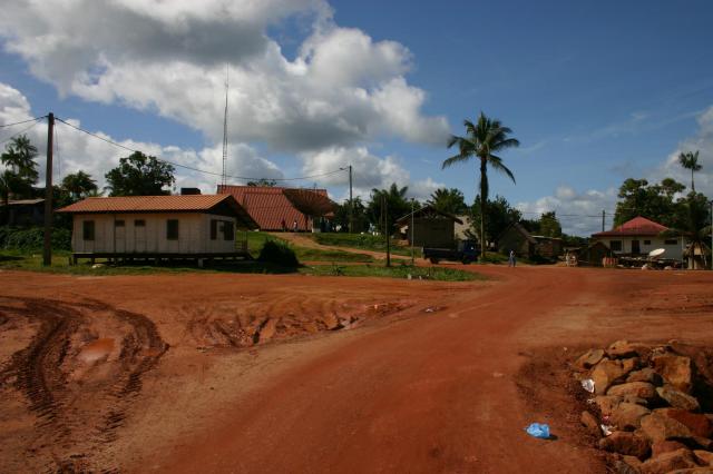 Apatou, Guyane française, janvier 2004