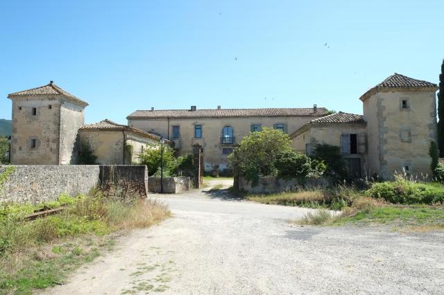Schloss in Villar-Saint-Anselme (Frankreich))