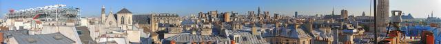 Toits de Paris, quartier Saint Merri