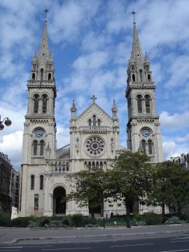 Eglise St-Ambroise; Boulevard Voltaire