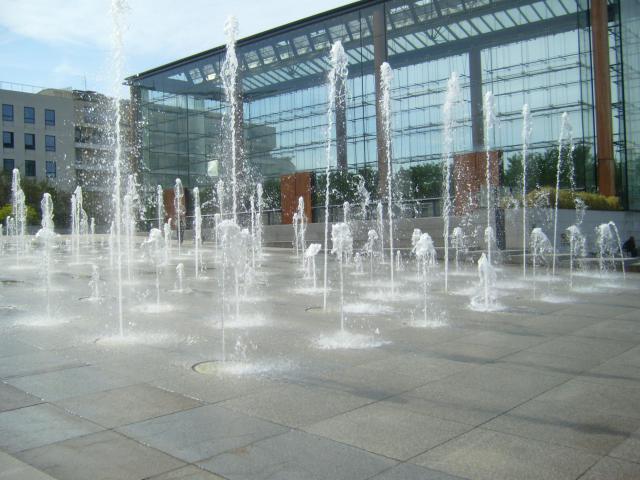 Colonnes d'eau Parc Andre Citroen (1992)