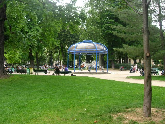 Jardin du Ranelagh dans le 16e arrondissement de Paris