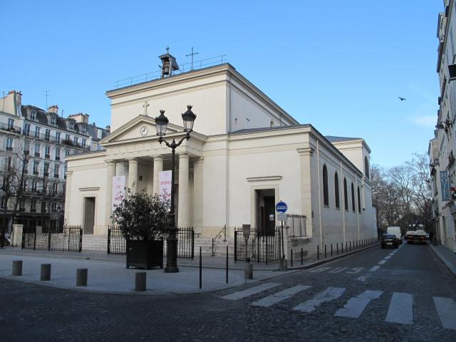 L'église Sainte Marie des Batignolles, Paris 17e arr.