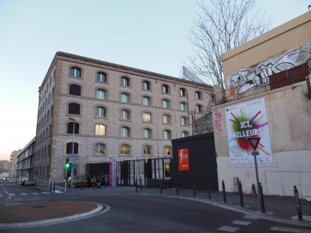 Entrée principale de la Friche Belle de Mai