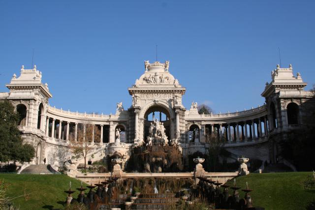 Palais Longchamp, Marseille (France).