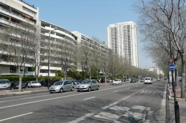 Marseille, avenue du Prado (vers le David)
