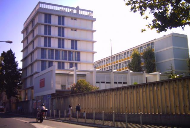 Une vue du lycée Marcel-Pagnol à Saint-Loup (Marseille, 11e arr.)