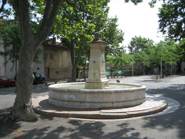 Fontaine dessinée par Espérandieu