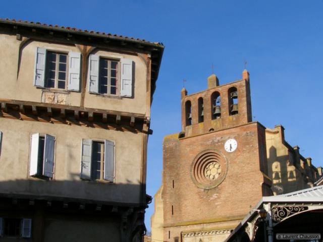 Belpech, centre du village