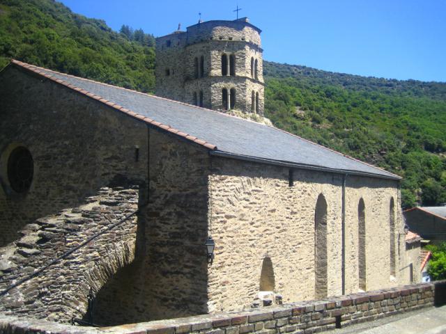 Iglesia de Saint-Etienne, en Mas-Cabardès (Aude, Francia)
