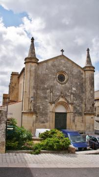Chapelle des Penitents, actuelle église paroissiale de Saint-Marcel-sur-Aude.