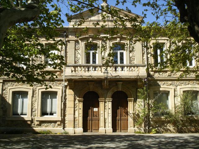 La Mairie et l'École de Pouzols-Minervois
