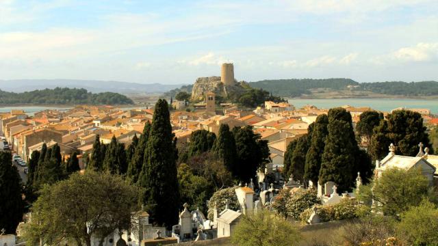 Vue sur Gruissan village