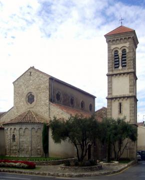 L'église Saint-Martin à Vinassan