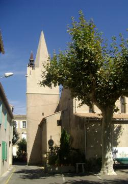 L'église Saint-Roch à Sallèles-d'Aude