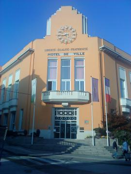 Hôtel de ville de Bellegarde-sur-Valserine, Ain, France