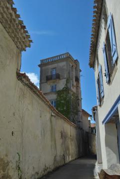 La Redorte rear of Chateaux