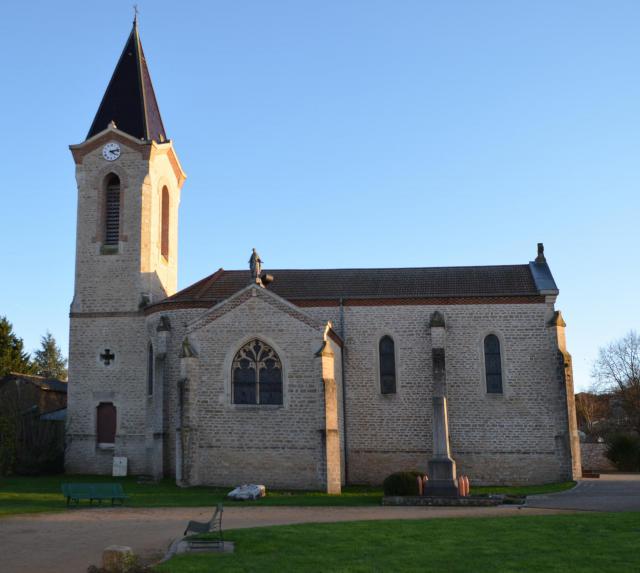 Église Saint-Bonnet de Toussieux.