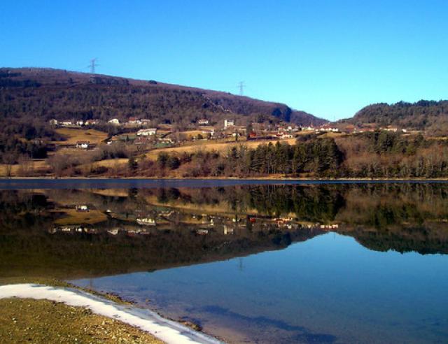 reflet sur l'oignin de matafelon