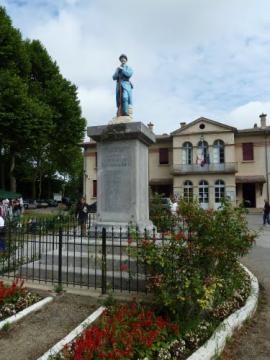 Memorial, St Michel de Lanes, France