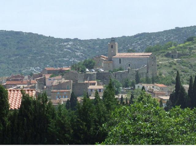 Village de Paziols Corbières dans l'Aude