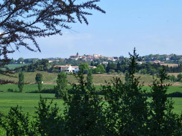View north to Cailhau