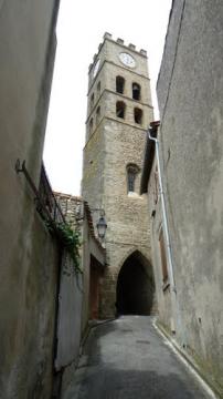 Eglise de Conques-sur-Orbeil. Aude.