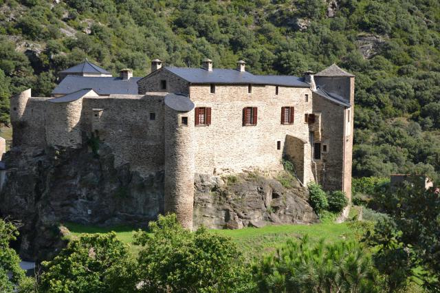 Façade nord du château