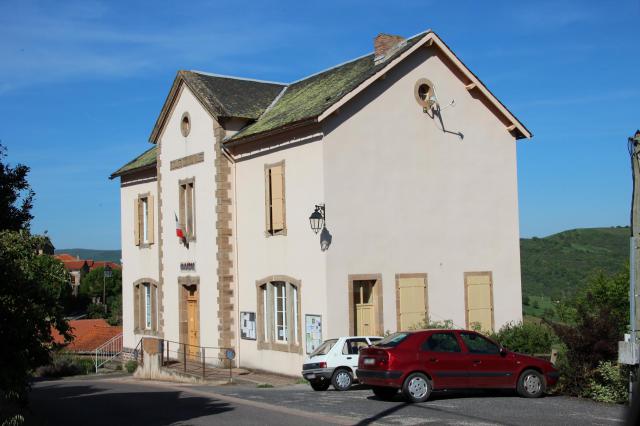 Vue de Calmels-et-le-Viala en France en mai 2014.
