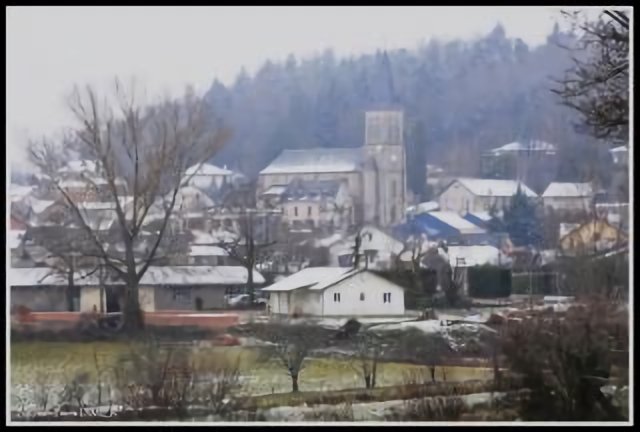 La Fouillade under snow