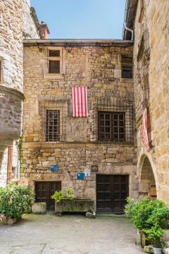 Maison des Consuls in Sévérac-le-Château, Aveyron, France