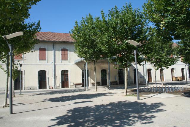 Sévérac-le-Château (Aveyron) - gare.