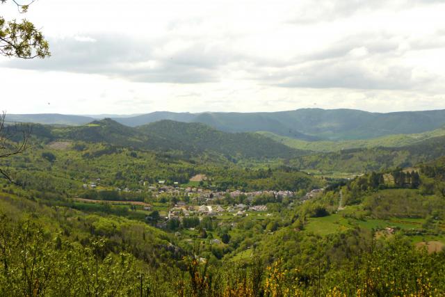 Vue générale de Saint-Jean du Bruel