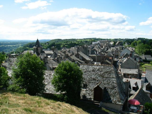 Mur-de-Barrez - depuis les ruines du château