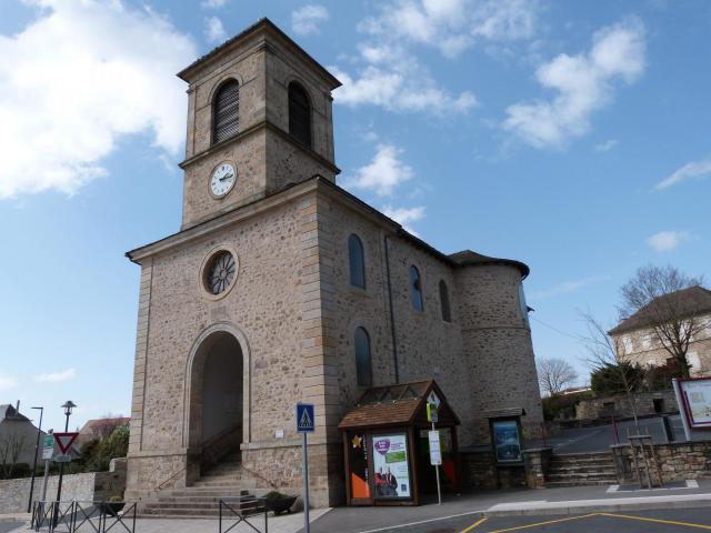 Eglise Saint-Baudile à Lanuéjouls
