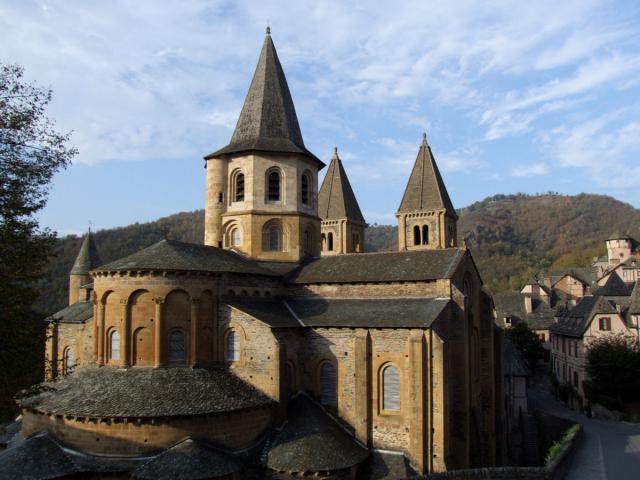 Abbatiale Sainte-Foy de Conques, Conques, France -