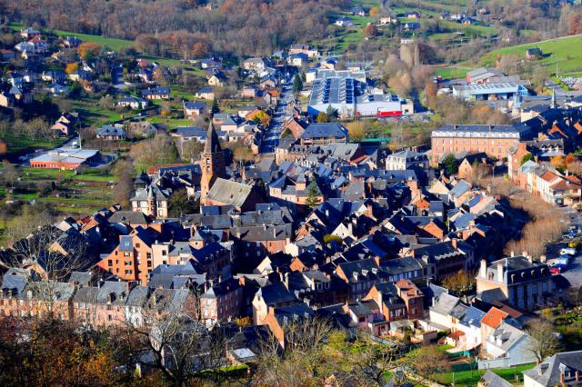 Vue sur Marcillac-Vallon