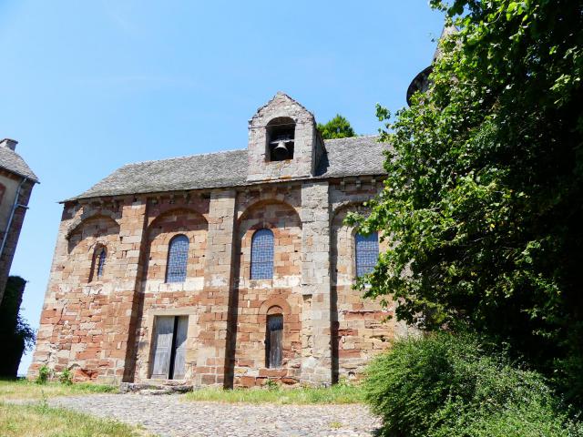 La chapelle du château de Roquelaure, Lassouts, Aveyron, France.