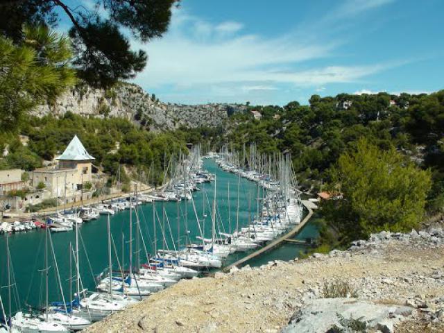 France. Calanque de Port Miou.