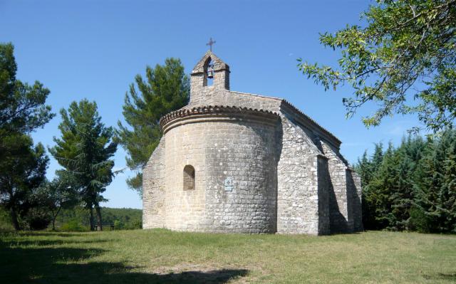 Chapelle Saint-Pierre, Peynier, Bouches-du-Rhône (France).