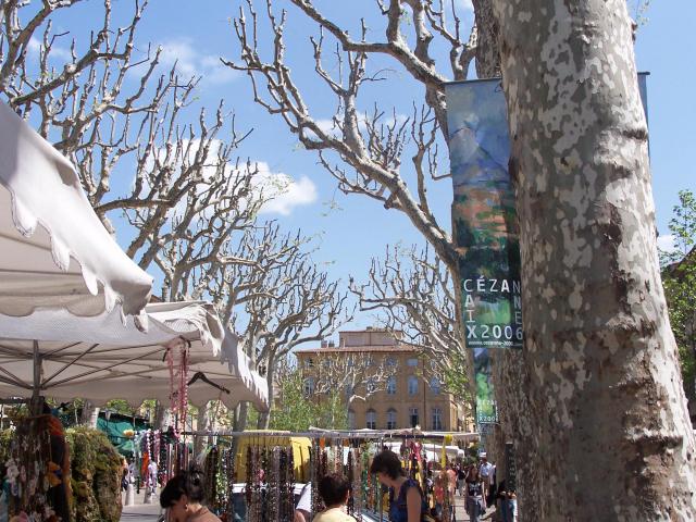 Rue Paul-Bert, à Aix en Provence (France).