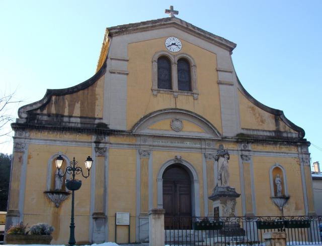 L'église de Calas.