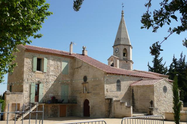 Eglise à Saint-Pierre-de-Mézoargues.