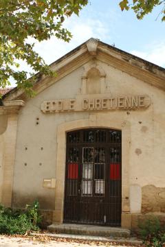 École chrétienne à Pélissanne (Bouches-du-Rhône, France)