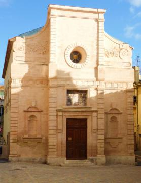 La Ciotat, France : chapelle St Anne construite par les Pénitents Noirs à partir de 1630 (après restauration)