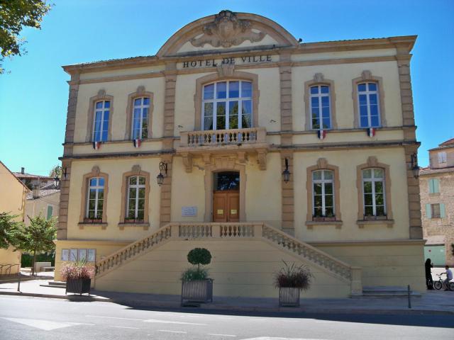 Mairie de Lambesc, Bouches-du-Rhône, France.