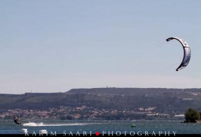 ★ Berre-l'Étang, Alexandre caizergues, Session Kitesurf ~ Karim SAARI ©
