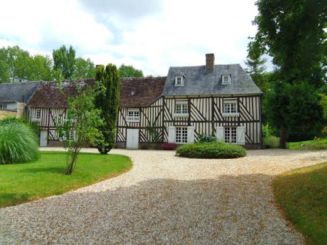Belle maison à colombages