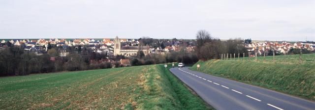Une vue panoramique d'Evrecy